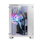 Mars Gaming Torre Gaming MCV3W Blanca, Caja PC ATX/E-ATX XXL con Doble Ventana de Cristal Templado, Estructura Modular, Soporte para Refrigeración Líquida